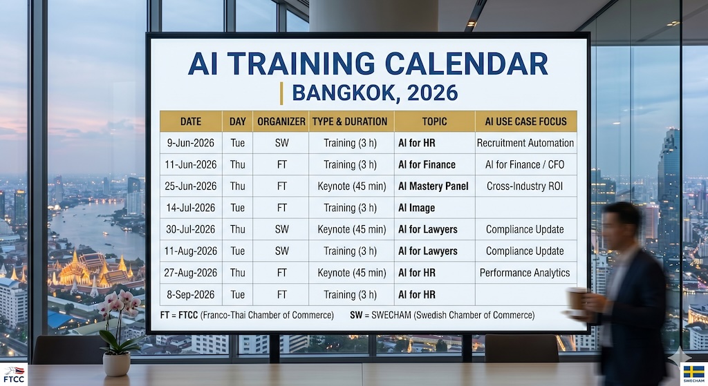 Upcoming Training Calendar